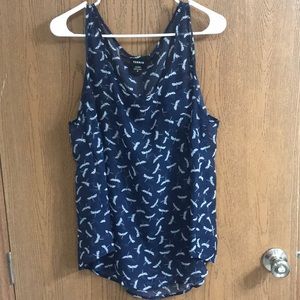 Torrid chiffon Tank top